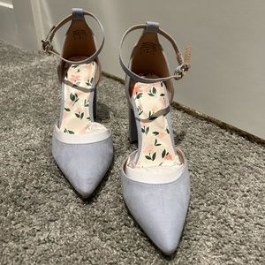 Draper James light blue heels